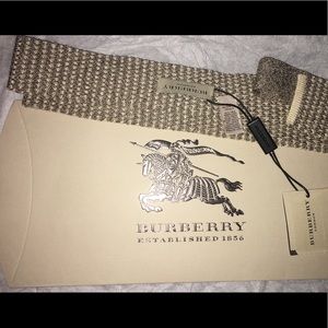 Authentic Burberry Knit Tie for Men.  NWT